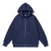 Men's Clothing Men's Spring And Autumn Cardigan Sweatshirt Zipper Hooded Sweatshirt Solid Color Loose Sports Cardigan Knitted Jacket Men's_viptrois.com
