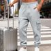 Men's Jacquard Cargo Pants – Slim-Fit Multi-Pocket Casual Trousers For Spring & Fall (Black/Navy/Grey, S-XXXL)_viptrois.com