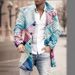 Loom Loom 2025 European And American Autumn Winter New Men's Stand Collar Mid-Length Casual Style Woolen Coat_viptrois.com