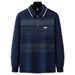 Dad's Long Sleeve T-Shirt Men's Spring And Autumn Casual Polo Shirt Cotton Turn-Down Collar Clothing Factory Wholesale_viptrois.com