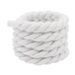 Shoelaces Gold 8mm Hand Woven Accessories Diy Three Strand Cotton Rope Color Bold Pure Cotton Twist Decoration_viptrois.com