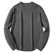 Loom Cross-Border Men's European American Spring And Autumn Thin Pullover Knitted Fashion Solid Color Long Sleeve Base Shirt_viptrois.com