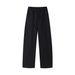 T Mousse Air Cotton Wide Leg Pants Men's Casual Straight Leg Comfortable Sports Sweatpants for Commuting And Outings Trendy Bottoms_viptrois.com