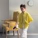 Heitaoqi 2025 New Summer Boys Korean Loose Thin Work Shorts Children's Summer Shorts Shorts_viptrois.com