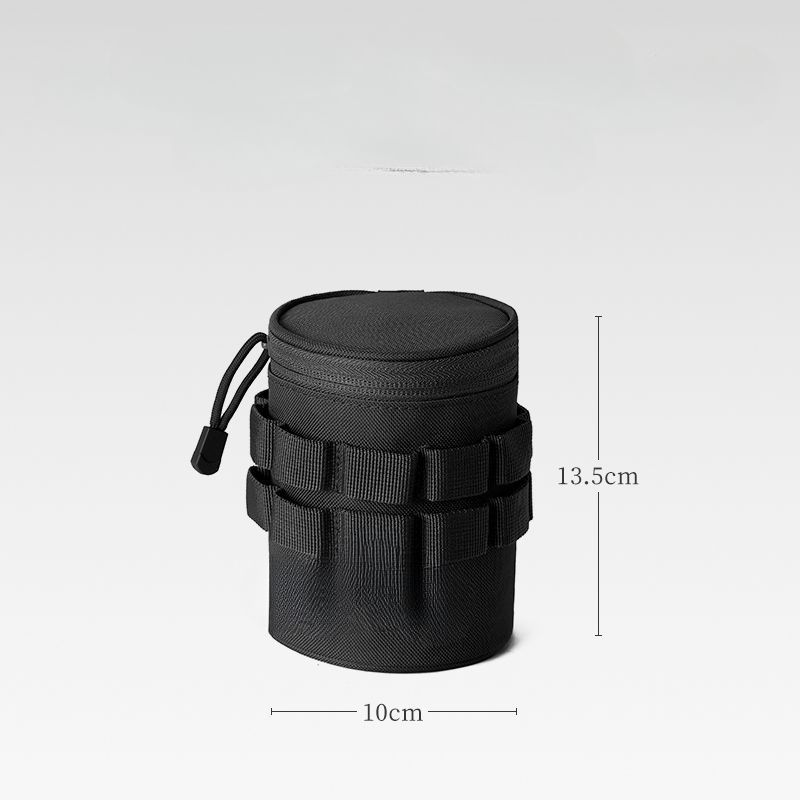Outdoor Camping Accessories Tactical Style Portable Water Bottle Large Diameter Beer Cup Storage Bag_viptrois.com