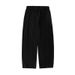 Men's Clothing Men's Spring And Summer New Loose Drape Slightly Tapered Bloomers Split Designtrousers_viptrois.com