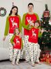 Christmas Santa Deer Christmas tree letters Christmas family suit printed homewear sleep_viptrois.com