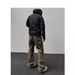 Men's Clothing High Street Overalls Design Hip Hop Loose And Slim Straight Functional Casual Pants_viptrois.com