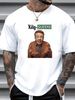 Unisex Cotton T-Shirt The King Of Queens Jerry Stiller Arthur Spooner Stylish Stretched Top For Everyday Wear Casual Comfortable Fashion_viptrois.com