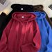 New Retro Trendy Soft Sticky Hooded Sweater Spring and Autumn V-neck Hooded Knitted Coat Trendy_viptrois.com