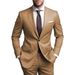 Men's Clothing Casual Suits Men's Ball Banquet Wedding Dress Formal Business Suit Two Piece Suit_viptrois.com
