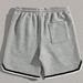 Men's Checkered Loose Fit Breathable Athletic Shorts with Pockets for Gym And Casual Wear Versatile Mid-Thigh Length_viptrois.com