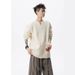 Pure Pullover Cable Knit Sweater Collar Veratile Knitted Looe Fit Autumn Winter Draped Japanee Style Men' Clothing_viptrois.com