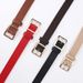 New women's simple versatile jeans belt version ins style fashion decorative belt _viptrois.com