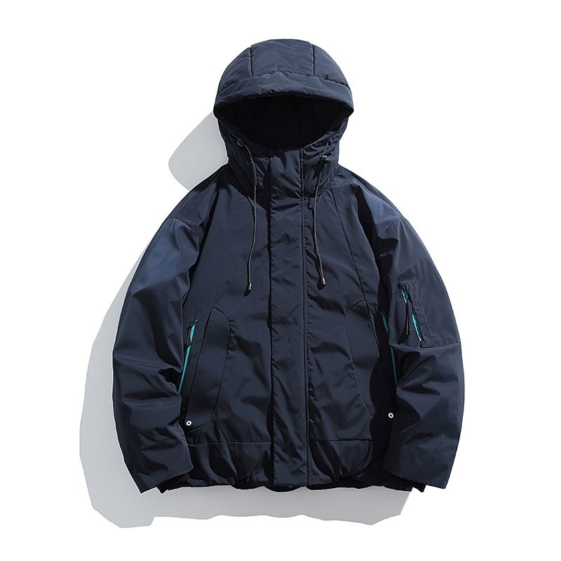 Mountain-Style Lightweight Down Jacket – Waterproof Hooded Coat With 90% White Duck Feather (2XL Available)_viptrois.com