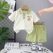 Boys' Clothes, Little Lion Short Sleeved New Style, Boys' Summer Children's Two-piece Set, Stylish_viptrois.com