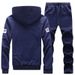 Men's Clothing 2026 Autumn And Winter Style Plus Velvet Thickened Sports Leisure Two-piece Men's Suit Cross-border_viptrois.com