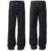 Men's Clothing Autumn New American Style Black Jeans Men's Cleanfit Trendy Loose Straight Leg Pants_viptrois.com