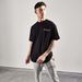 Men's Clothing Muscle Fitness Brother Round Neck Sports Men's T Shirt Running Short Sleeved Top Piece_viptrois.com