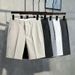 Men's Clothing Shorts for Men in Summer, Straight Leg Casual Pants, Mid Length Pants, Trendy Brand_viptrois.com