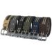 New Belt men's casual all-match pin buckle nylon belt full air hole striped cloth belt pants belt factory wholesale_viptrois.com