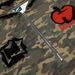 American Style Camouflage Hooded Sweatshirt Spring Autumn Men's Trendy High Street Flocked Embroidery Half-Zip Cardigan_viptrois.com