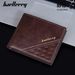 Men's Short Wallet Baellerry Retro Multi-card Open Wallet RFID Simple Wallet_viptrois.com