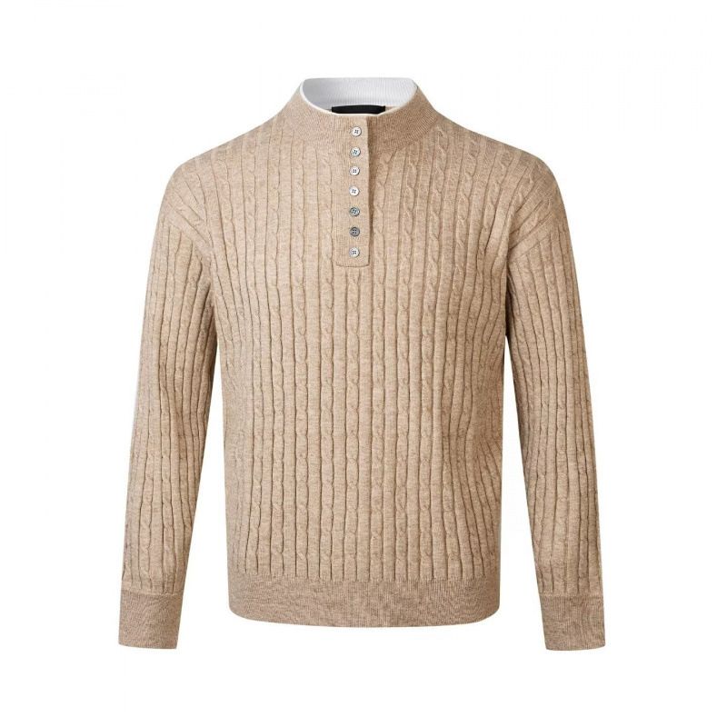 Autumn And Winter New Knitwear Literary Comfort Fried Dough Twists Sweater Slim And Versatile Warmth_viptrois.com