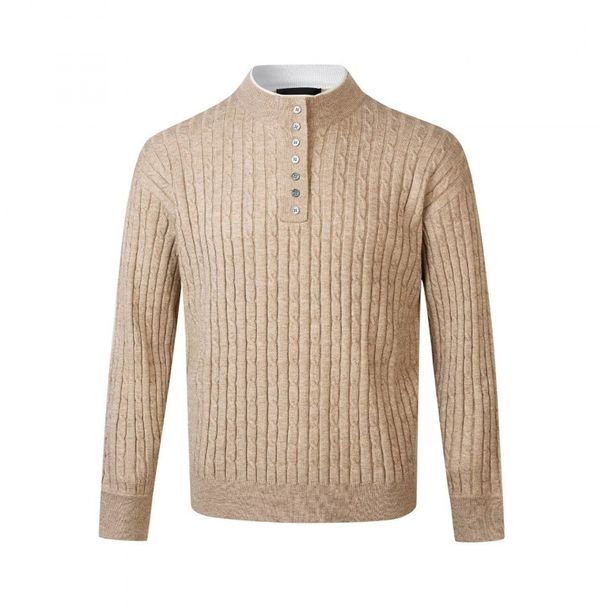 Autumn And Winter New Knitwear Literary Comfort Fried Dough Twists Sweater Slim And Versatile Warmth_viptrois.com
