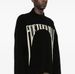 Retro Jacquard Sweater – Unisex Oversized Drop Shoulder Pullover (Streetwear Staple, Y2K Revival, Dark Academia Aesthetic)_viptrois.com