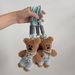 Adorable Mr. Bean Teddy Bear Keychain - Cute Backpack Charm, Anti-Loss Strap For Keys & Accessories (Multiple Colors)_viptrois.com