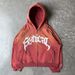 Men's Retro Zip-Up Hoodie With Gothic Letter & Star Print – Stylish Streetwear Pullover For Casual Outfits_viptrois.com