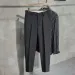 2025 New Designer Men's Suit Pants With Hong Kong Style Entering Fashion Straight Leg Weight Loss Harvest Pants, Casual And Fashionable Draped Western_viptrois.com