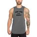 Summer Fitness Vest Sleeveless Split Sports T-shirt Running Training American Basketball Training Clothes Crew Neck Top_viptrois.com