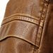 Men’s Motorcycle PU Leather Jacket – Stylish Biker Jacket (Brown, Black, Earthy Yellow, M-5XL)_viptrois.com