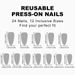 Wearable Nails High End False Nails Autumn Irregular Gold Powder Stripes Light Luxury Style Detachable Nail Art Nail Pieces Finished Product_viptrois.com