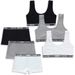 Girls Bra Set Development Period Cotton Solid Color Small Vest Bottoming Underwear Tube Top Wrapped Chest Girl Junior High School Students 14_viptrois.com