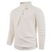 Men's Fashionable Stand Collar Knitted Sweater - Warm Casual Pullover For Teens & Young Adults (Multiple Colors & Sizes)_viptrois.com