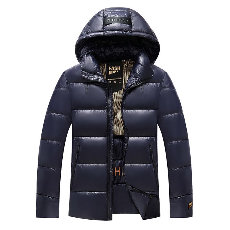 Men's Cotton Winter Thick Warm Jacket Men's Casual Loose Hooded Cotton Coat_viptrois.com