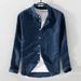 Men's Clothing Linen Shirt Long Sleeved Shirt Casual Lapel Solid Color Loose Breathable Linen Shirt_viptrois.com