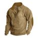 Pure Pure 2023 Cross-Border Hot-Selling Spring And Autumn European Size Men's Outdoor Casual Embroidered Color-Block Stand Collar_viptrois.com