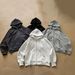 2025 European And American Trends New Autumn And Winter American Solid Color Loose Hooded Sweater Men And Women The Same Sweater Jacket_viptrois.com