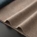 Foldable High Neck Long Sleeved Warm Sweater, Autumn And Winter Solid Color Knitted Sweater, Youth Pullover_viptrois.com