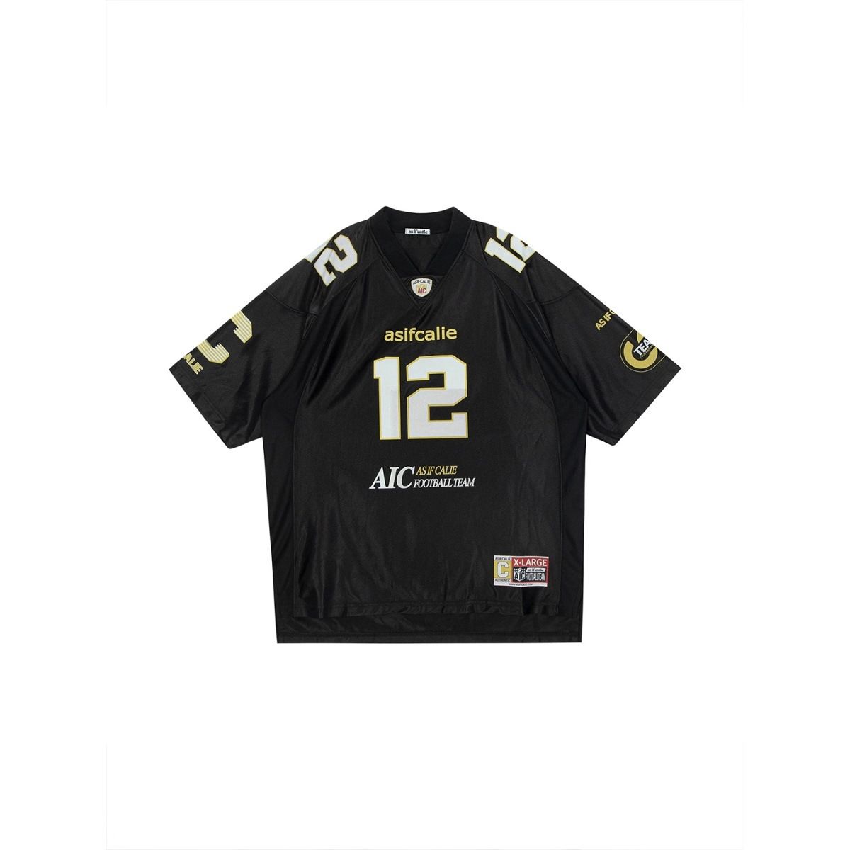2026 New Versatile Niche American Style Printed Loose Short Sleeve Jersey Street Sports Casual T-Shirt For Men_viptrois.com