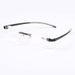 Unisex Frameless Reading Glasses 125 Degrees 175 Degrees Men's And Women's Fashion Plastic Frameless Cutting Edge Glasses_viptrois.com