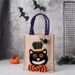 New Halloween Gift Non Woven Handbag Candy Bag Ghost Festival Pumpkin Bag Jewelry Prop Gift Bag_viptrois.com