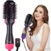 2-in-1 Hair Dryer & Volumizer Brush, Adjustable Temperature Settings, Wet And Dry Use Hot Air Comb For All Hair Types, Multi-functional Styling Tool F_viptrois.com