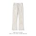American Vintage Straight Leg Slimming Edge Distressed Jeans Brand High Street Black Micro Flared Long Pants For Men_viptrois.com