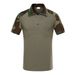 Men's Clothing Frog Suit Top Summer Short Sleeved Top Training Outdoor Sports Combat Lapel T_viptrois.com