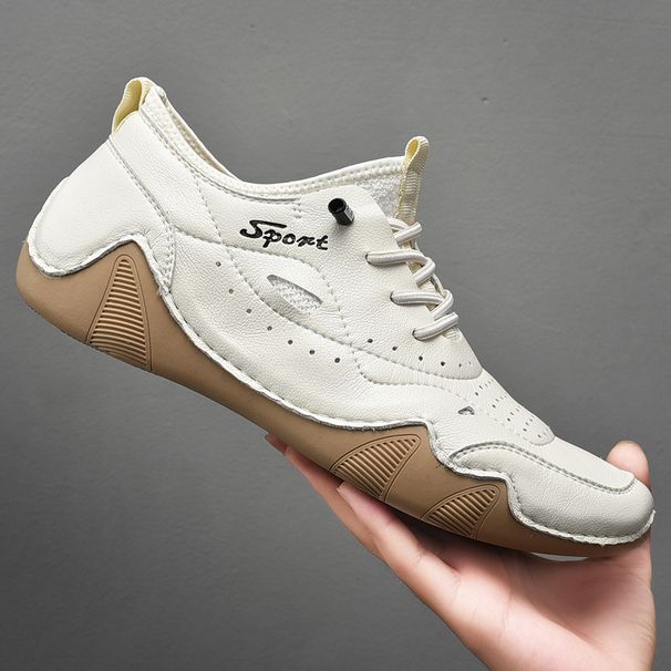 Men's Octopus Tide Shoes Foreign Trade Soft-soled Casual Shoes Business Breathable Retro Men's Shoes_viptrois.com